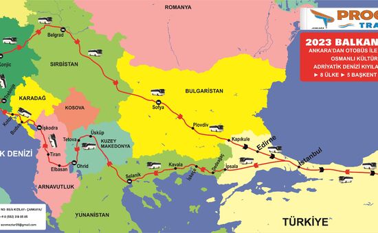 Ankara Çıkışlı Otobüsle Büyük Balkan Turu (Selanik Konaklamalı)