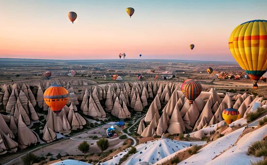 Günübirlik Balon Seyirli Tam Gün Kapadokya Turu