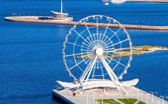 Ankara'dan  AJet Hava Yolları ile Bakü Turu