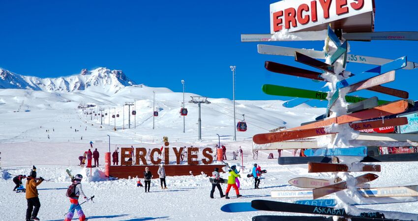 GÜNÜBİRLİK ERCİYES KAYAK TURU